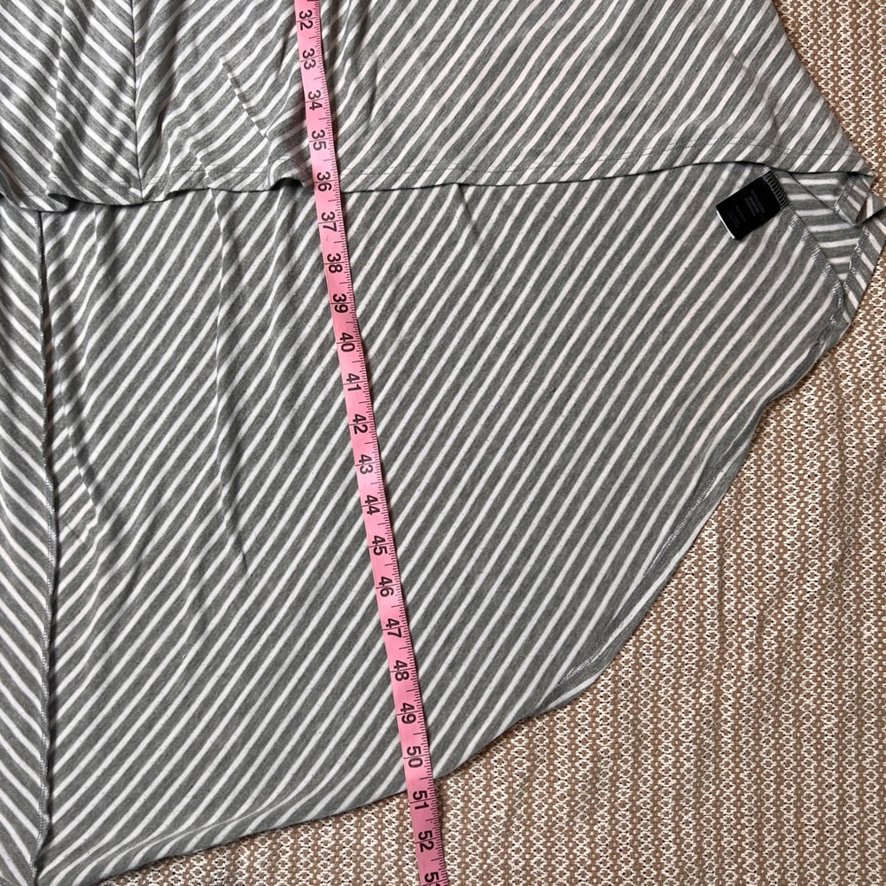 Torrid Gray Striped High Low Maxi Dress Size 2(2XL) - Picture 9 of 10